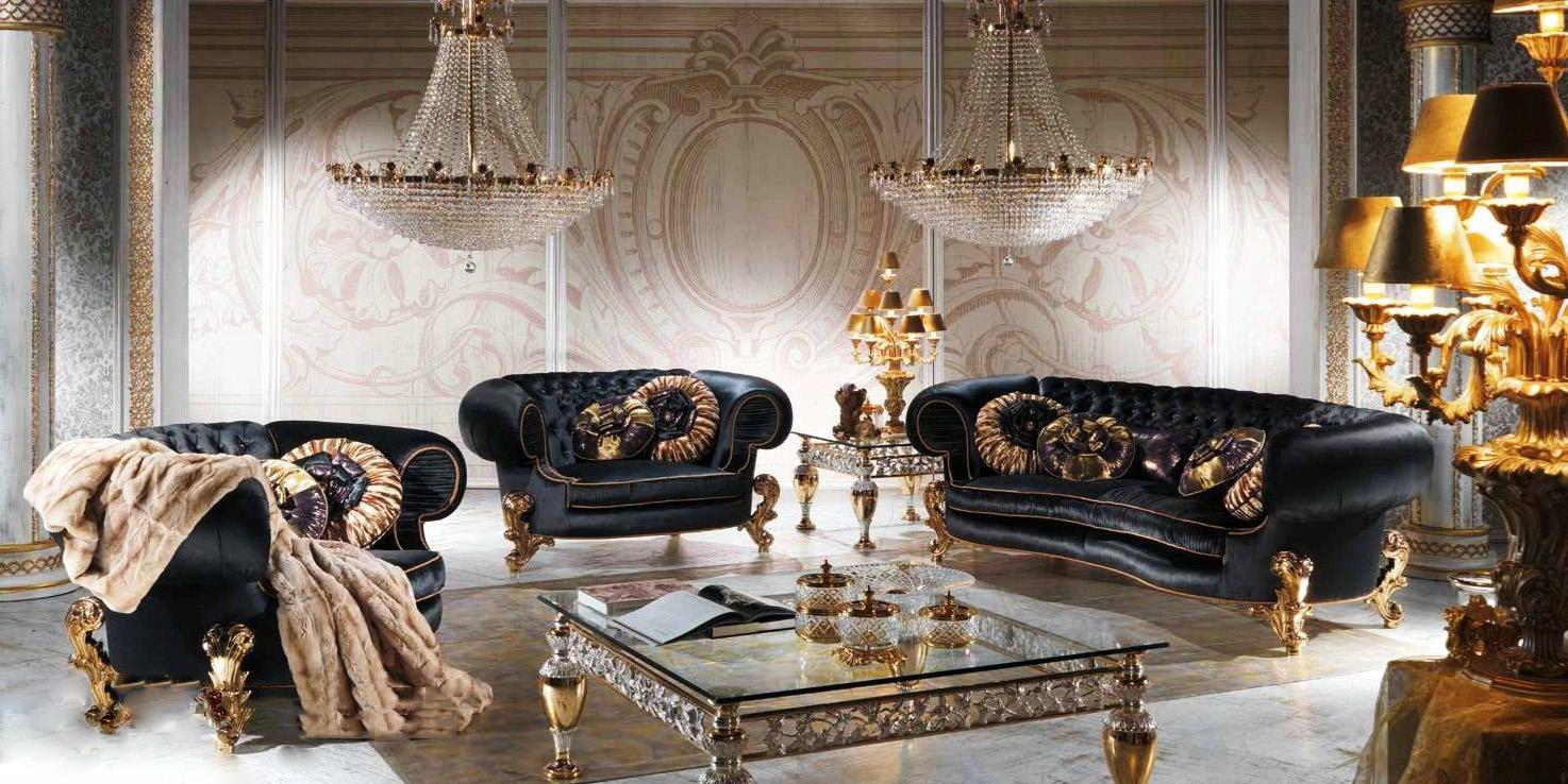 28_54 Modern Luxury Living Room Sets B121 - Image 1