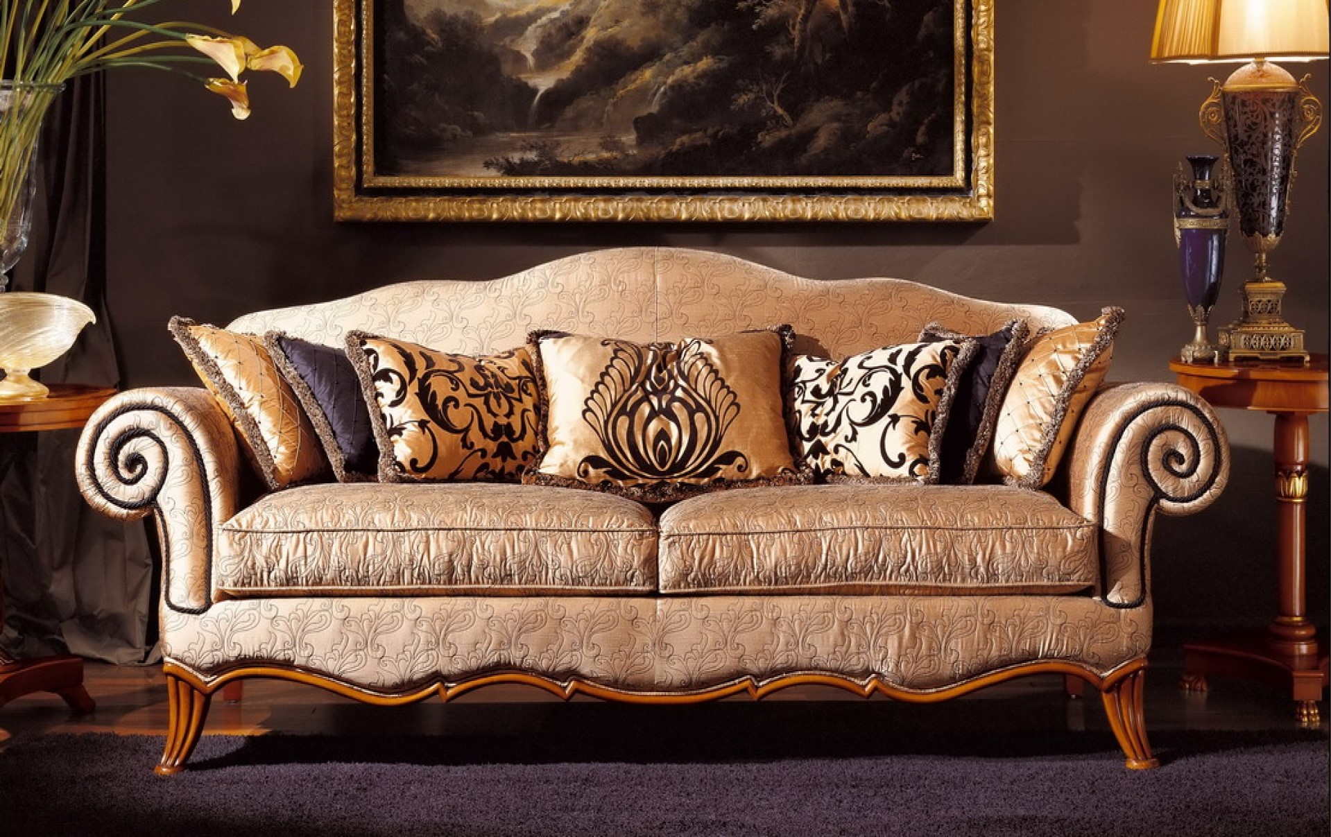NIF-15L Modern Two Seater Sofa 101 - Image 1