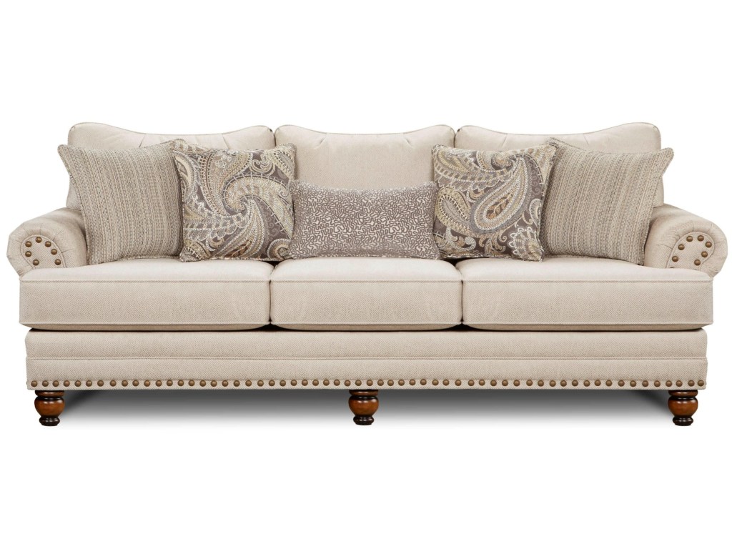 Sofa Luxurious 3 Seater Sofa A13 - Image 1