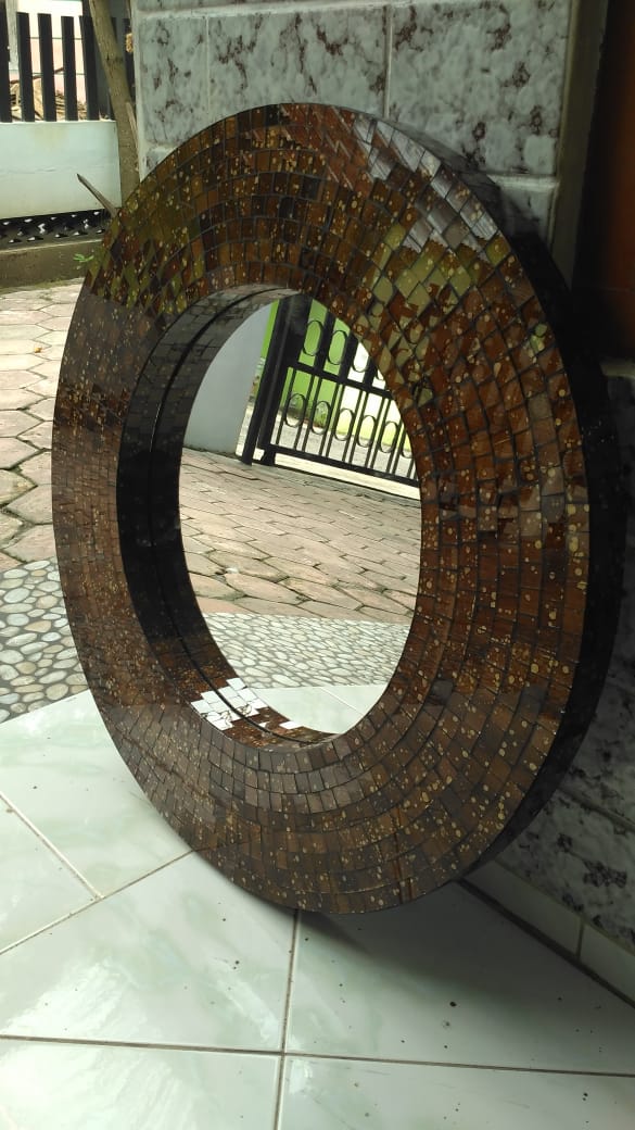 11 Brown Mirror B13 - Image 1