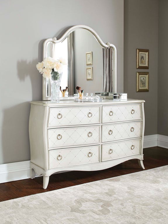 7107-717ndm angela dresser with mirror Luxurious Dressers With Mirorr D07 - Image 1