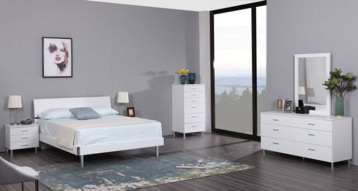 Bed Room Set 44 Bedroom Set Luxury Elegant Design - Image 1