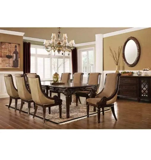 Dining Room Set 17 Dining Room Set Classic Carving - Image 1