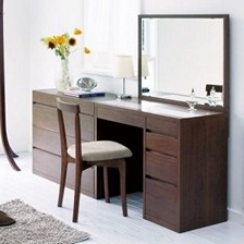 Dresser with mirror23 Dresser with Mirror Balanced Storage - Image 1