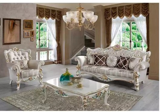 Living Room Set 14 Living Room Set Luxury Elegance - Image 1