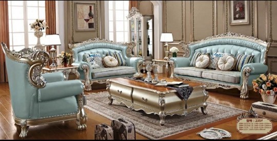 Living Room Set 19 Living Room Set Classic Luxury - Image 1