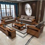 Living Room Set with Deluxe Design