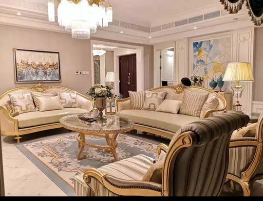 Living Room Set 6 Living Room Set Modern Elegance - Image 1