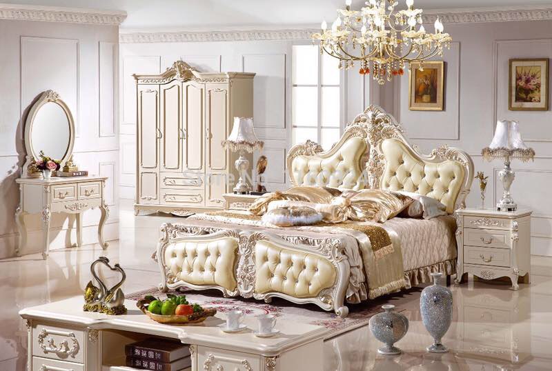 NIF-25B Bedroom Set Luxury Classic Design - Image 1