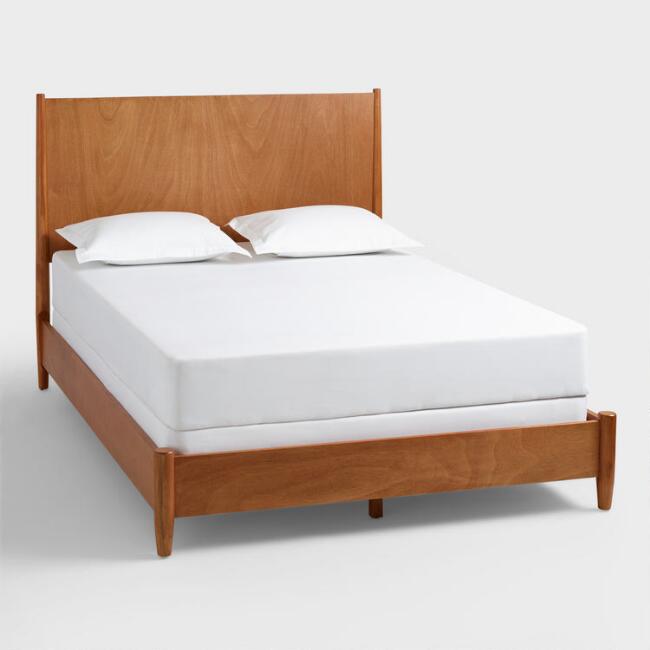 bed mahogany vinyl Incredible Beds B21 - Image 1