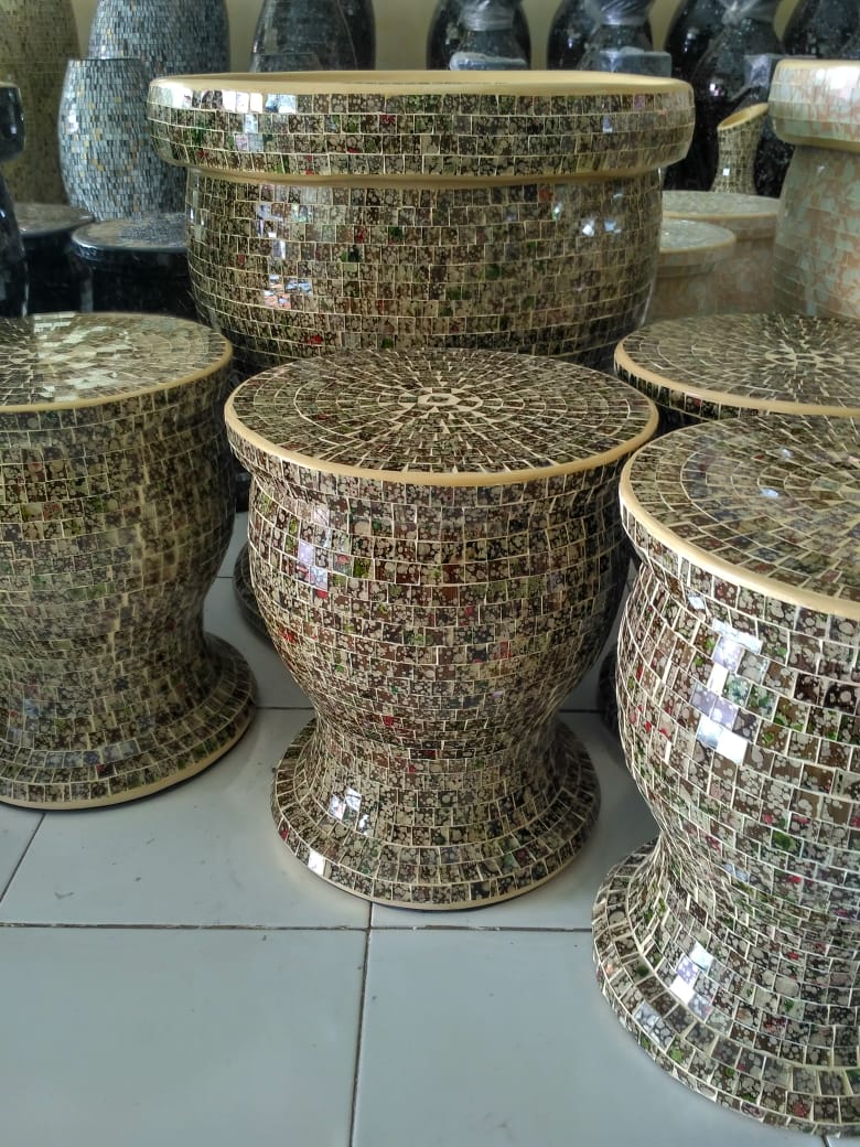 10 (2) Averiano Glass Table - Image 1