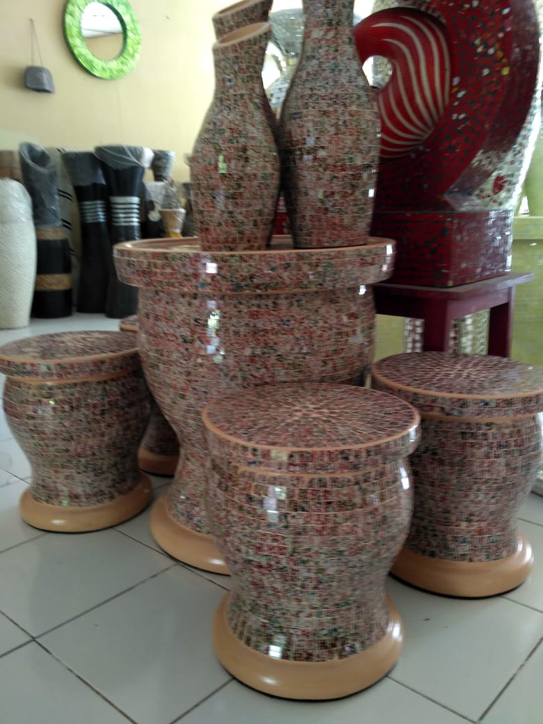 9 Aureliox Luxe Glass Table - Image 1